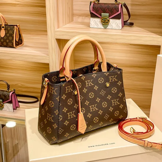 Custom Louis Logo Designer Ladies Shoulder Handbags Fashion Large Capacity Handbags Luxury Tote Handbag Bag for Lady 1: 1 Replica Online Store Handbags