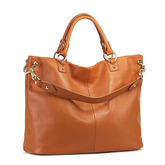 Shoulder Bag Europe and The United States Fashion Crossbody Bag New First Layer Cowhide Large Capacity Handbag
