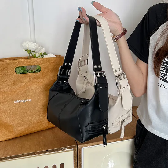 New Design Sense Shoulder Motorcycle Handbag
