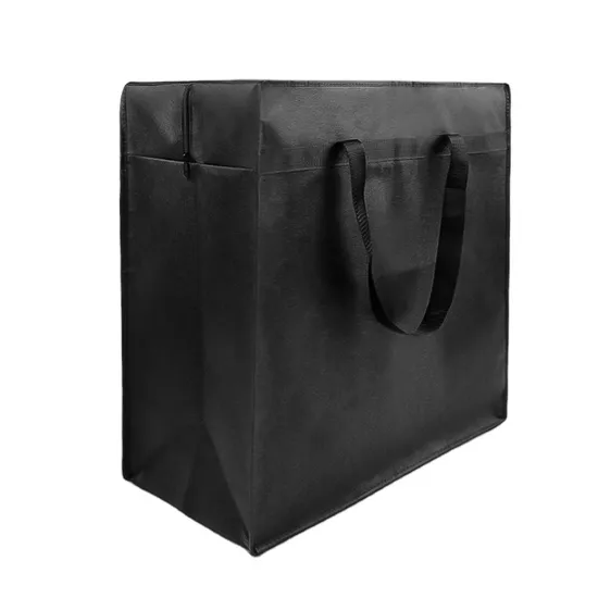 Custom Printing Eco-Friendly Accept Customized Size Zipper Laminated Non Woven Bag Handle Gift Bag