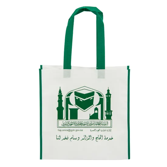 Promotional Customized Printed Laminated Handle Non Woven Shopping Bags
