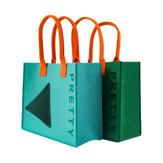 Stylish Portable Felt Pet Shopping Tote for Easy Carrying