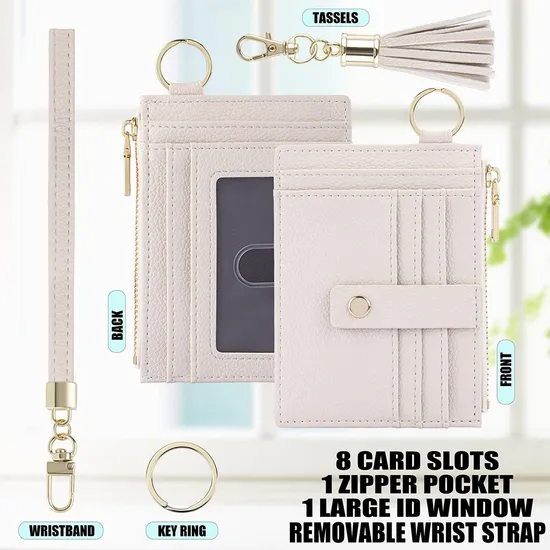 Ultra Slim Card Holder Wallet - Slim Wallet for Women & Men - Minimalist Wallets for Women - Small Wallet for Women & Men