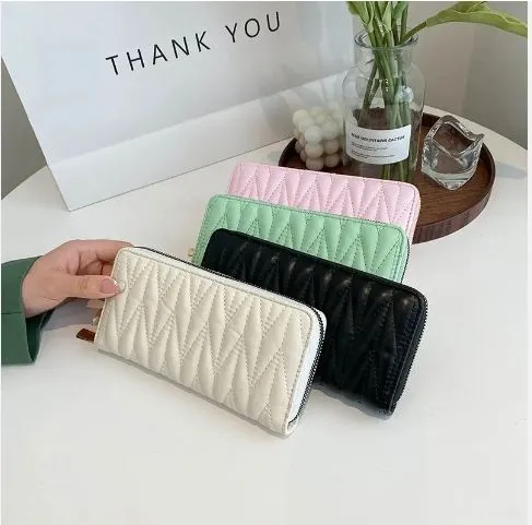 Mirror Quality Designer Replica Wallet Long Short Genuine Leather Handbags Purses Luxury Coin Holder Cards Purse Famous Brand Ladies Fashion Wallet