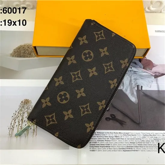 2025 Luxury Card Holder Designer Wallets High Quality Name Brands Purses Original Genuine Wallet Men Women