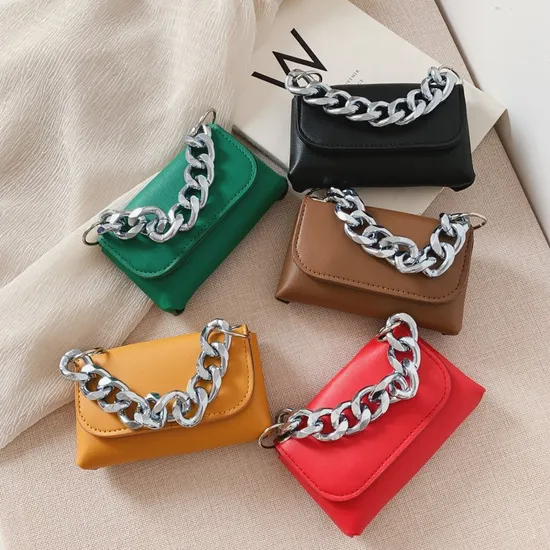 Custom Fashion Mini Small PU Ladies Wallet Handbag for Women