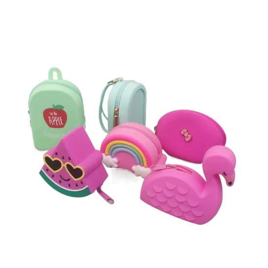Cute Style Silicon Macaron Colour Coin Purse