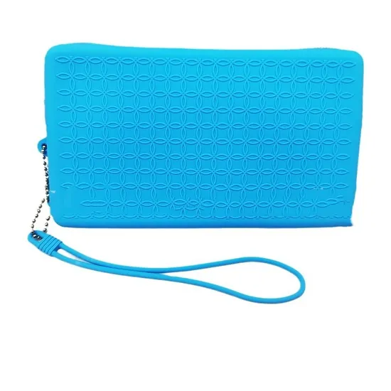 China Manufacturer Colorful Makeup Storage Waterproof Pouch Silicone Cosmetics Travel Bag