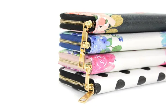Trendy Polka DOT Portable Wallet for Stylish Women and Girls