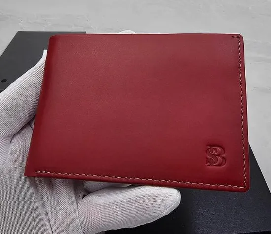 Foreign Trade Leak out of The United States High-End Cowhide Us Money Bag Male Ultra-Thin Short Anti-Theft Brush Cross-Border Business Card Bag