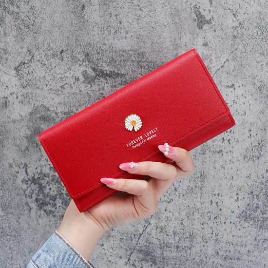 Flower Printing Cute Wallet Portable Bag Fashion Coin Purse