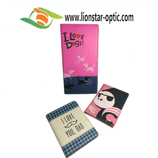 2021 Debossed Logo Leather Passport Holder Travel Passport Cover Leather Passport Wallet