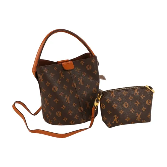 Compact Appearance Printed Bucket Bag Pastel Shades Go Well with Every Skin Tone and Style Across Handbag