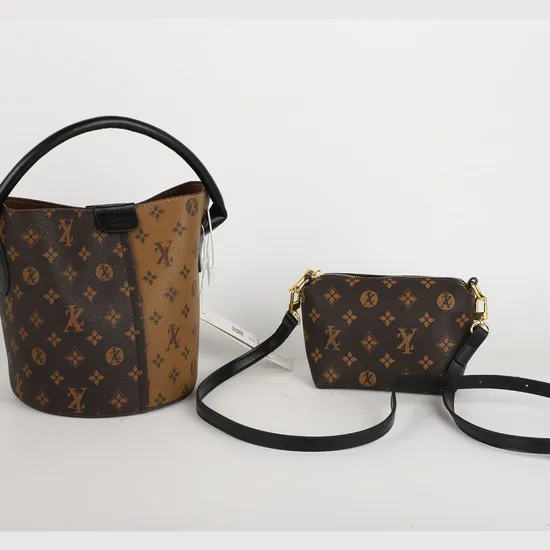 High Quality Low Price Women′s Across Tote Bag Ladies Handbag Printed Bucket Bag