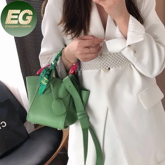 Emg6629 Ladies Fashion Handbags Crossbody Shoulder Purse Women Logo Luxury Real Genuine Leather Custom Bag Bucket Handbag