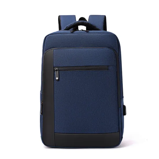 Men′s Laptop USB Charging Shoulder Computer Bag Business Backpack