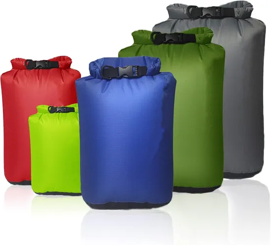 Dry Bag 3-Pack 5-Pack Ultralight Dry Sack Outdoor Bags Keep Gear Dry for Hiking Backpacking Kayaking Camping Swimming Boating