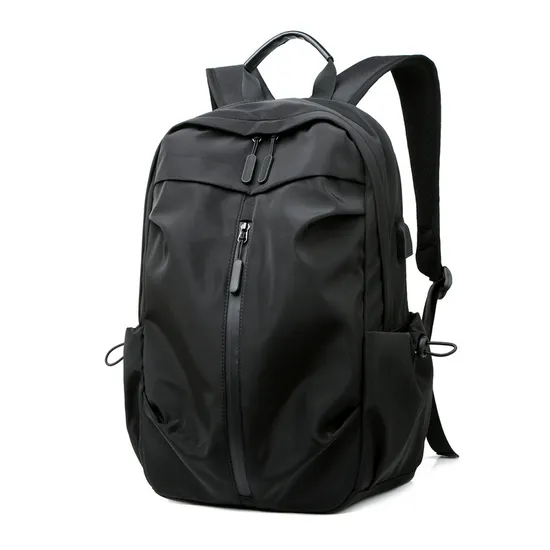 Polyester Fabric Bag for School Student Laptop Hiking Travel Backpack (GB#20082)