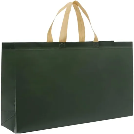 Custom Selling Well Eco Non-Woven Material Handbags Portable Canvas Shopping Bag