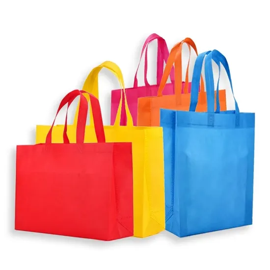 Reusable Grocery Tote Bags Shopping PP Non Woven Bag