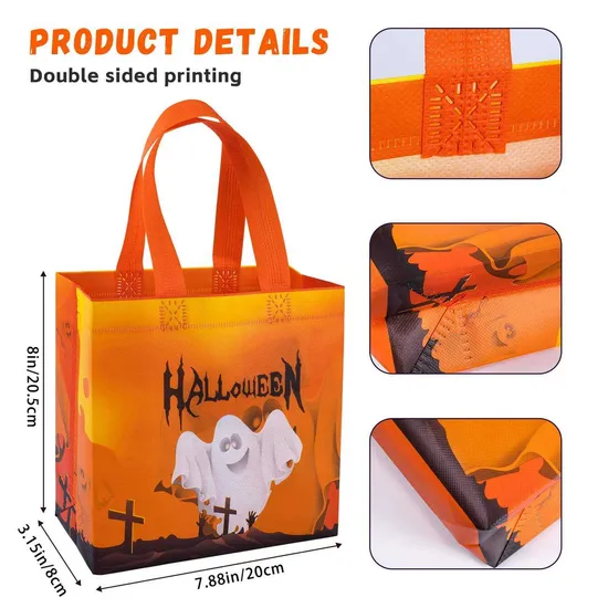 Wholesale Custom Printed Laminated Tote Eco Friendly Reusable Grocery Bags Manufacturer PP Non-Woven 50X40 Cm Non Woven Bag