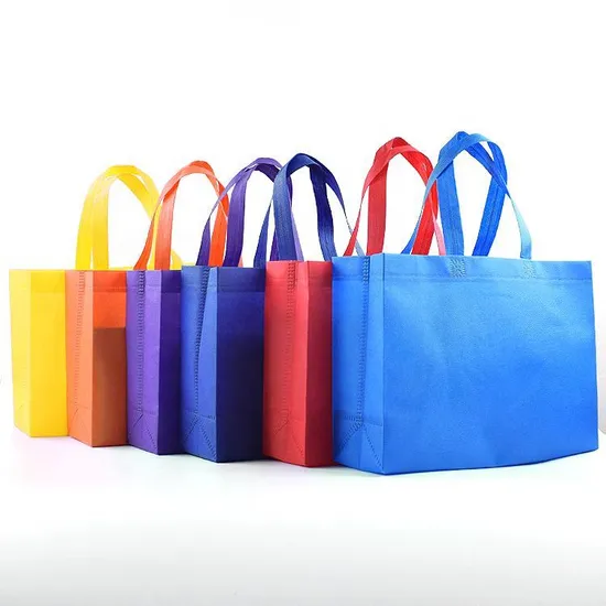 AI-MICH Promotional Colored Wholesale Eco Friendly Shopping Pp Non Woven Bag