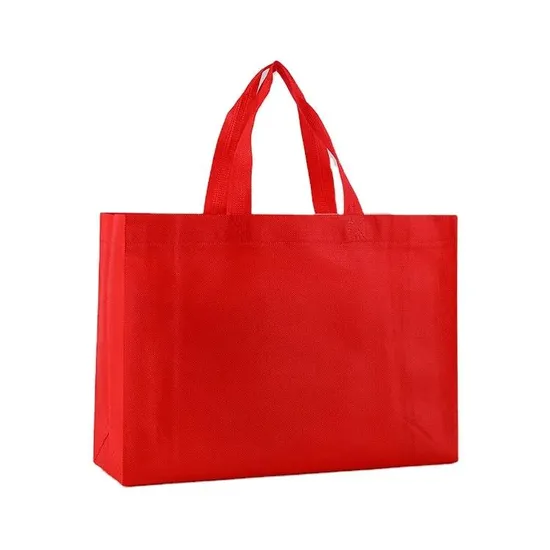 Colorful Non Woven Fbric Recycled Shopping Bag Laminated Eco-Friendly Customized PP Fabric Carry Bag Promotional Custom Reusable Handbag