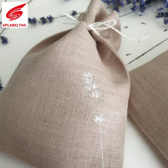Aroma Sachet, Linen Fabric Bag, Nature Inspired Gift Pouch, Bulk Bag, 5X7"