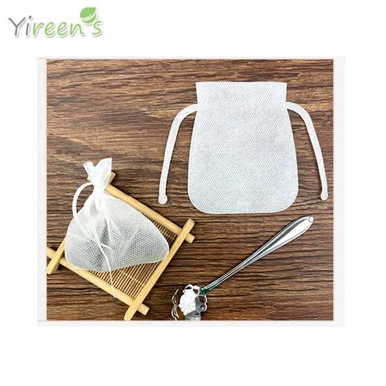 Non-Woven Fabric Coffee Bag Tea Infusers for Packing Medicine Powder Herbal Plant Seeds Spice Salt Bath