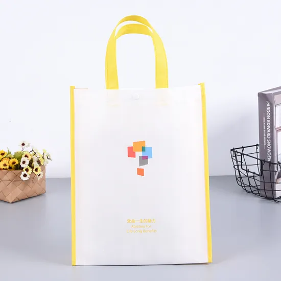 Eco-Friendly PP Non Woven Packing Bag for Advertising Promotional Reusable Laminated Polypropylene Non Woven Tote Bag Fashion Gift Supermarket Bag
