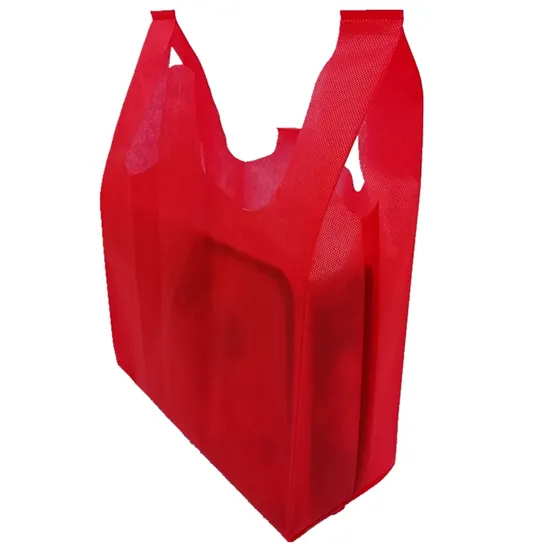 Reusable PP Non-Woven Fabric Shopping Bag Eco Packaging PP Nonwoven Shopping Bag Bag with Logo
