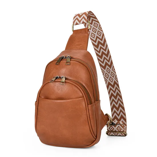 (V1017) Sporty and Casual Waist Bag for Outdoor Activities