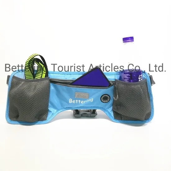 Blue Waterproof Waist Bag for Pet Training Sports