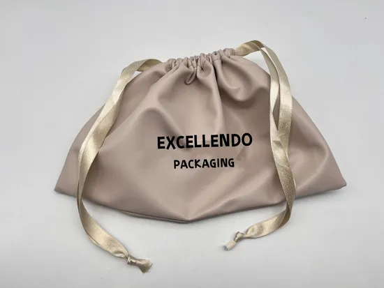Satin Wig Bags with Drawstring, Hair Extension Packaging Bags Travel Bag for Hair Tools Home Travel, Storage Bags for Salon Use