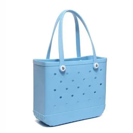 High Quality Resuable Silicone Beach Bags Waterproof Rubber Beach Silicone Bags