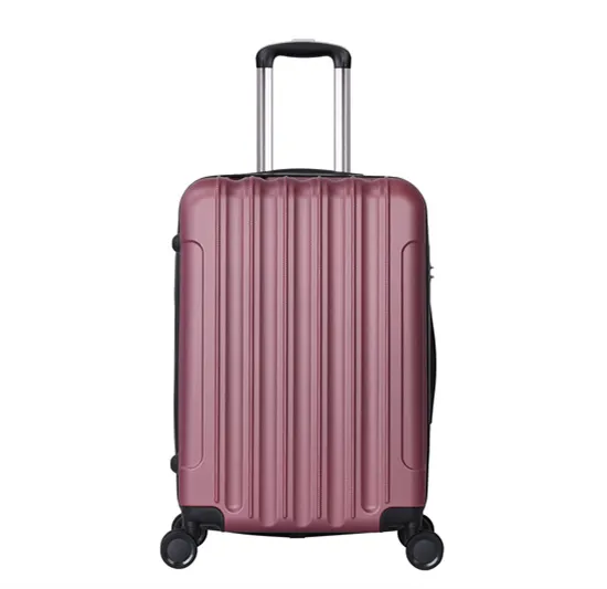 Travel Bag Carry on Suitcase for Holiday Plasic Hand Trolley Luggage Bag (XHA011)