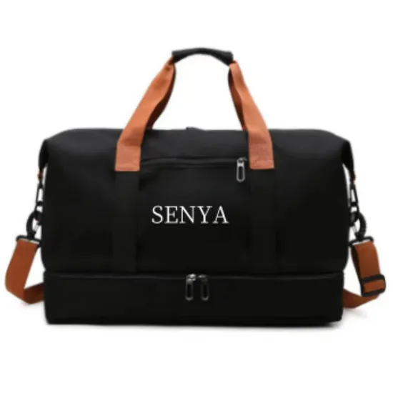 Large Capacity Yoga Gym Bag Individual Shoe Bin Short Trip Bag Cover Pull Rod Duffel Bag