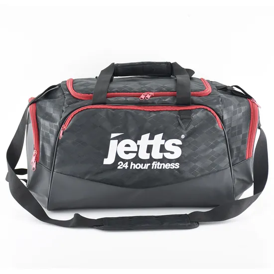 Nylon Sport Gym Duffel Duffle Travel Bag with Shoes Compartment for Fitness