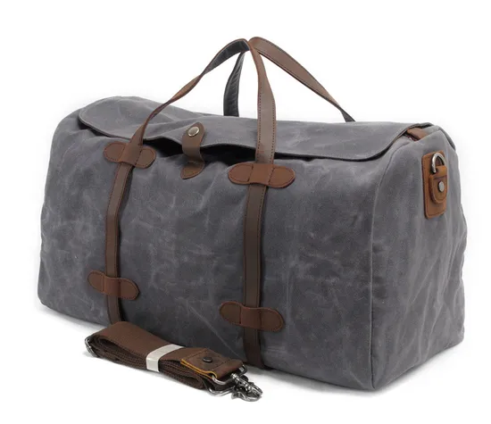 Red Swan Water Resistant Canvas Duffel Handbag Germany Design Sport Canvas Travelling Bag (RS-2032K-1)