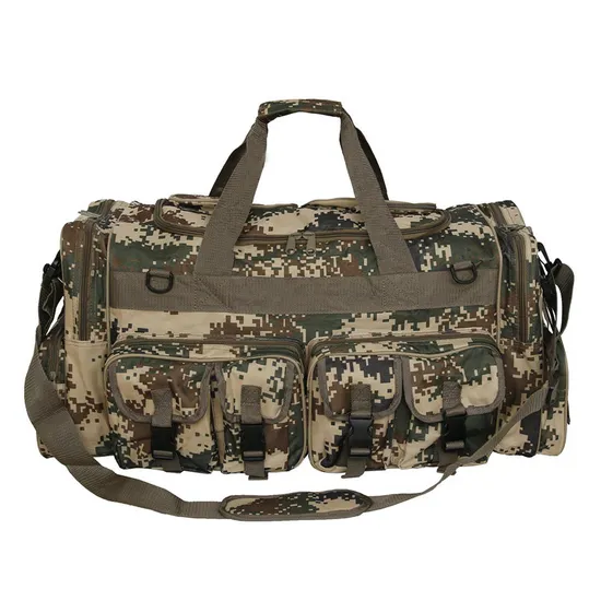 Outdoor Mountaineering 60L Large Men′s Travel Handbag Tactical Duffle Bag
