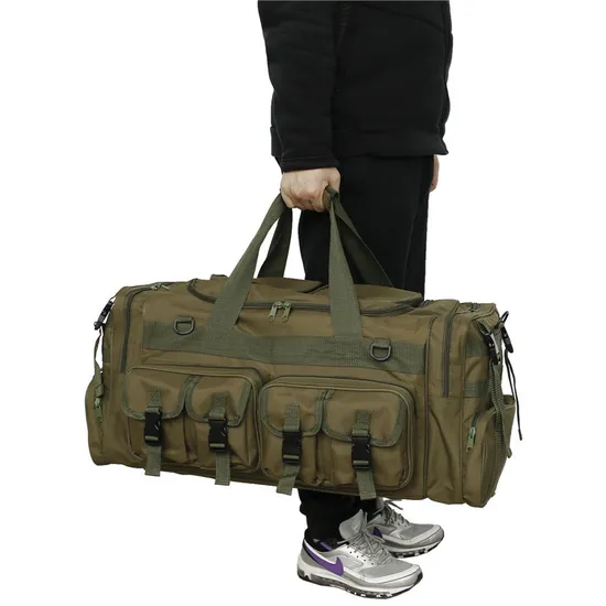 Lupu Heavy Duty Large Capacity Molle Hunting Tactical Gear Shooting Pack Shoulder Strap Travel Duffel Bag