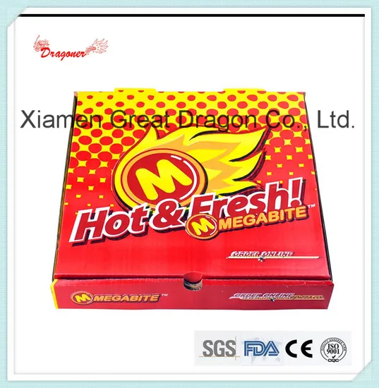 Lock-Corner Stability and Durability Pizza Boxes (PIZZA-004)