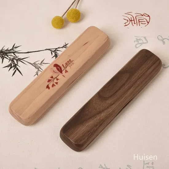 Stationery Office Accessories Portable Customized Logo Gift Pen Set Promotion Wooden Pen with Box