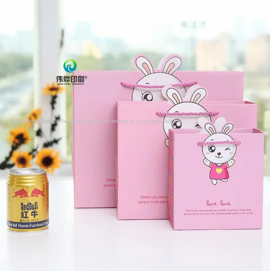 Factory OEM Stylish Bespoke Shopping Packaging Gift Paper Bag