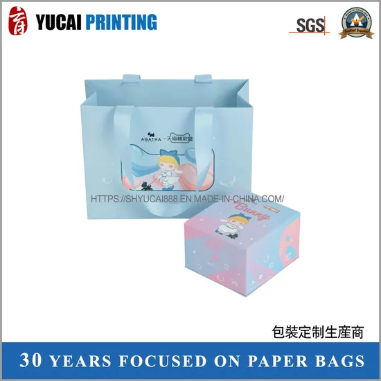 Wholesale Custom Paper Gift Packaging Box Set Paper Bag and Box