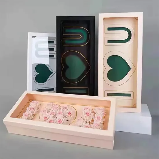 Custom Luxury Box Packaging Paper Gift Box for Flower