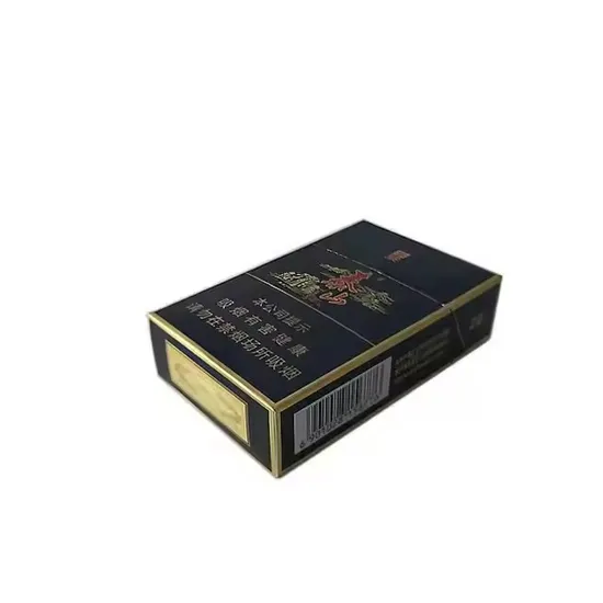 Customized 10 Pack Empty Cigarette Box with Recycled Materials