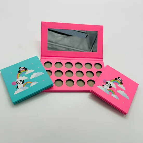FSC Certificated Nude High Quality Low MOQ Matte Shimmer Private Label Eyeshadow Palette