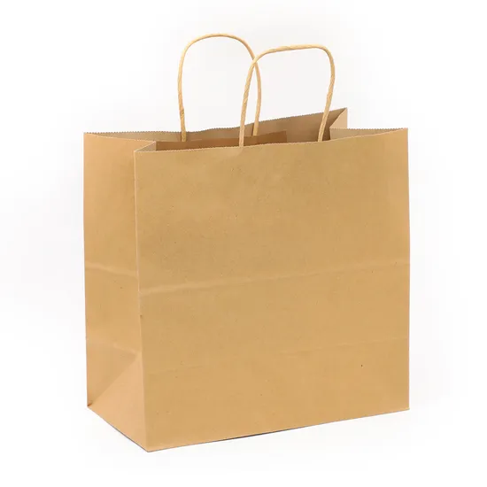 Gift Shopping Paper/Coffee/Craft Paper/Food Packaging/White Kraft Paper/Kraft Paper Pointed Bottom/Paper Shopping/Aluminum Foil Pointed Bottom Bag