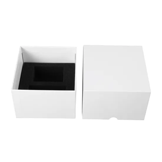 Simple Tiandi Lid Gift Box Gift Packaging Box Ins Style White Handheld Gift Box Customizable Logo